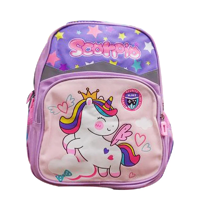 (NET) Cartoon Cute Kids Backpack Toddler School Bag