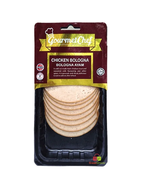 GOURMET CHEF CHICKEN BOLOGNA 150G