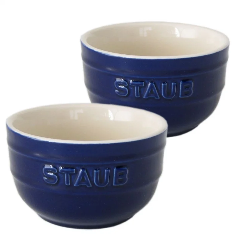 Staub 2-Piece Ceramic Round Ramekin Set 40511-134