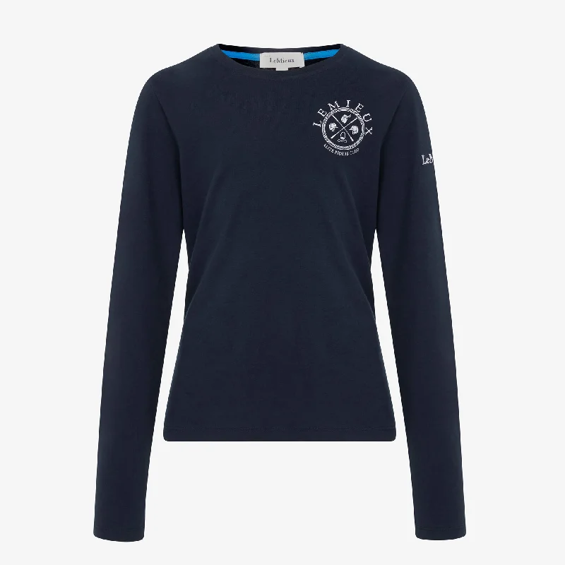 Lemieux Young Rider Lara Long Sleeve Tee - Navy