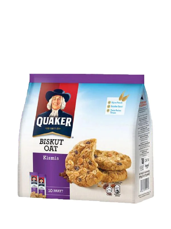 QUAKER OAT COOKIES RAISINS 270GM