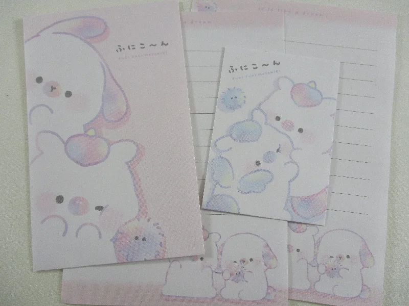 Cute Kawaii Crux Unicorn Mini Letter Sets - Small Writing Note Envelope Set Stationery