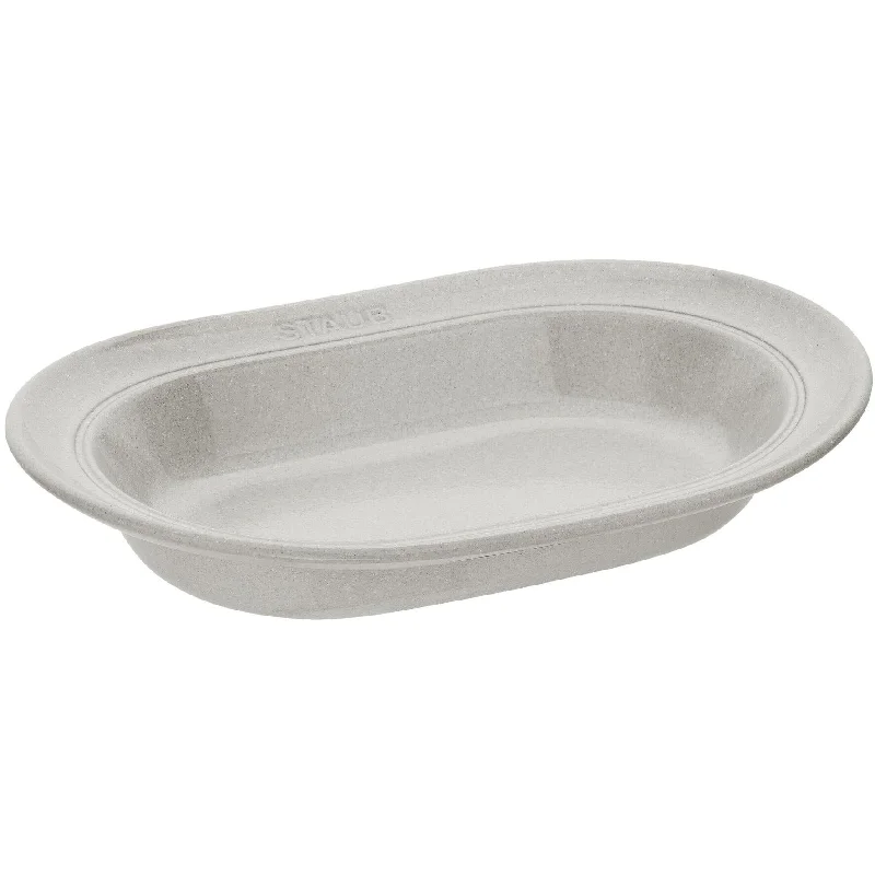 Staub Ceramic Oval Plate  - 25 cm 40508-030