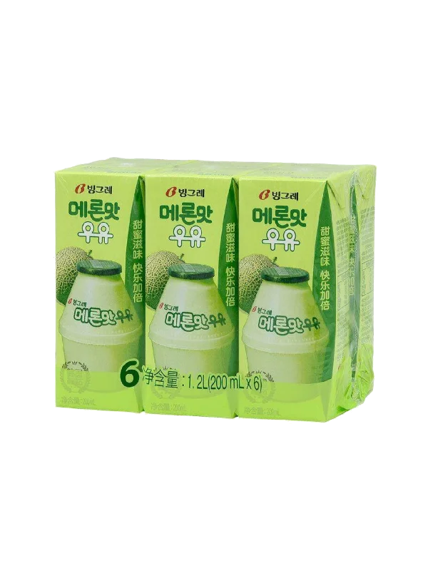 BINGGRAE MELON MILK 6X200ML