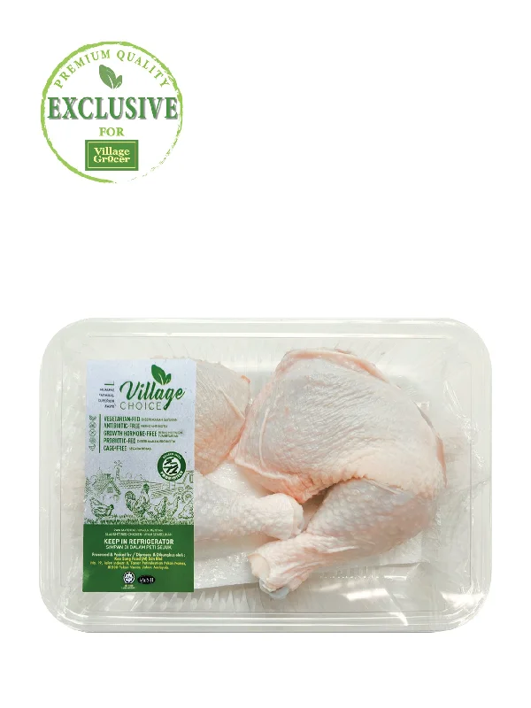 VILLAGE CHOICE ABF CHICKEN WHOLE LEG (+/-500G)