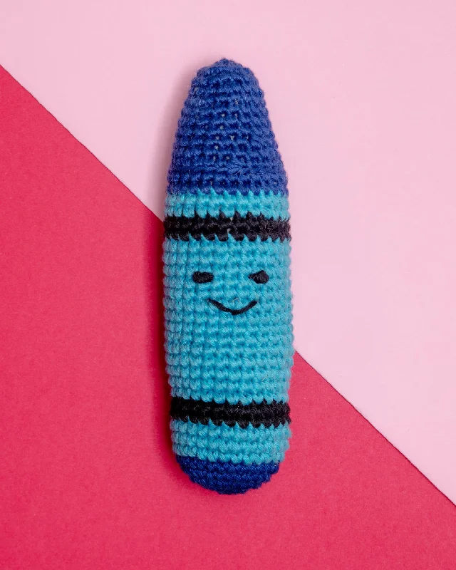 Cotton Crochet Crayon Dog Toy (FINAL SALE)