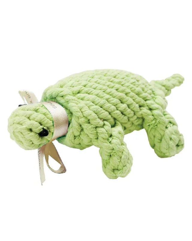 Ted the Turtle Rope Dog Toy