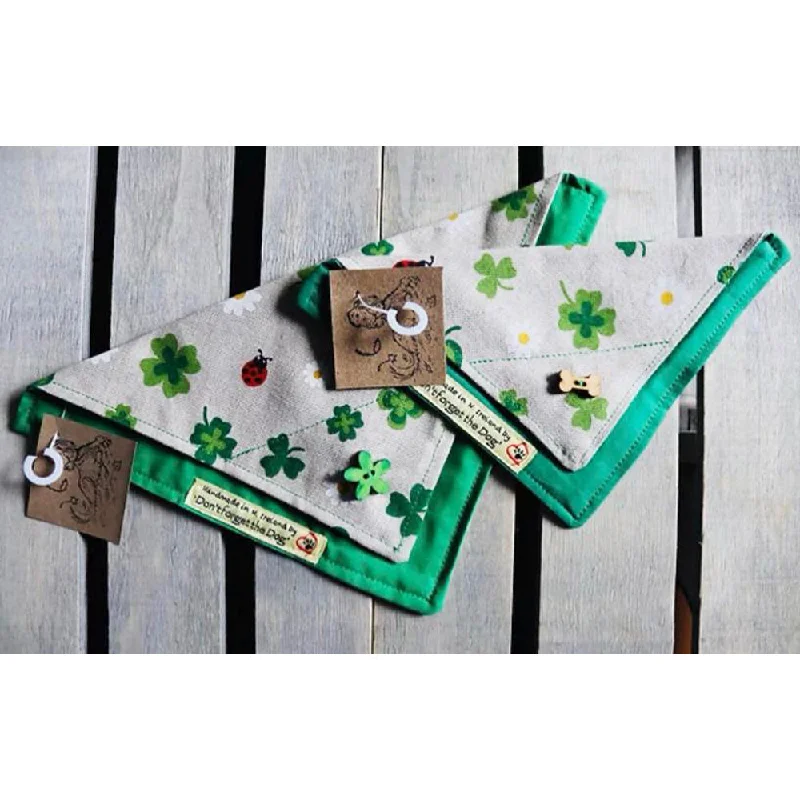 Don't Forget The Dog - Happy Little Irish Dog Bandana