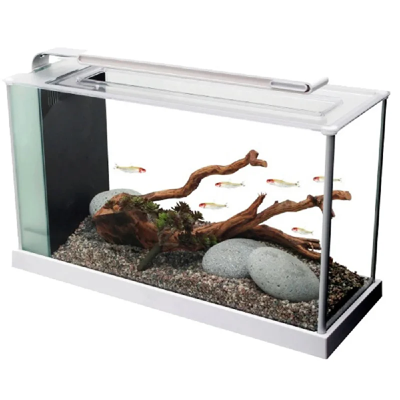 Fluval Spec 19 Litre  Desktop Glass Aquarium - White