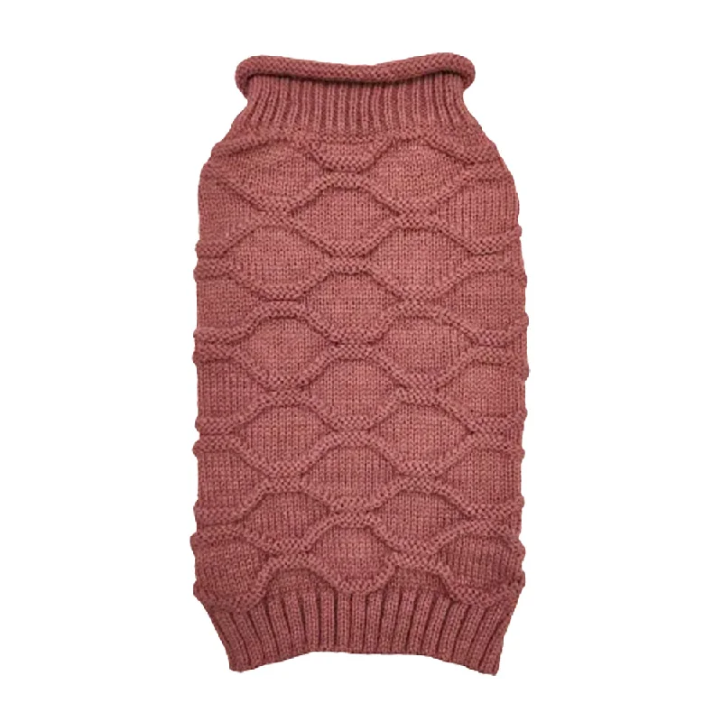 Petstop Dog Jumper - Honeycomb Pink